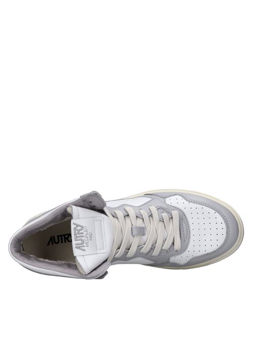 Sneakers in pelle AUTRY | AUMM WB10BIANCO-GRIGIO